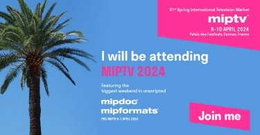 I will be attending MIPTV 2024